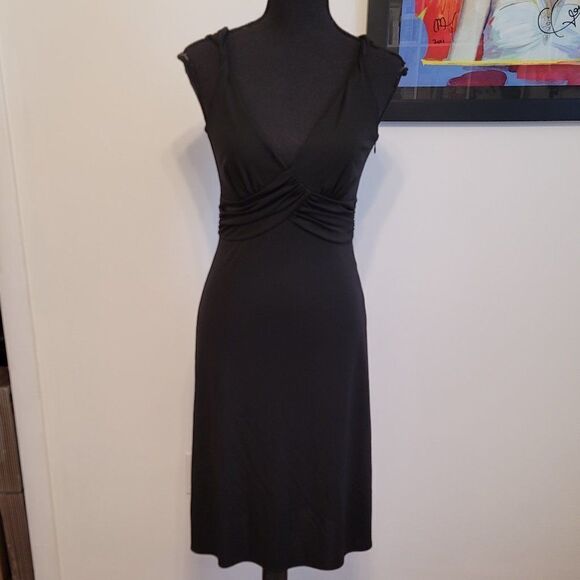 Ann Taylor Loft Black Cocktail Dress - Picture 1 of 5